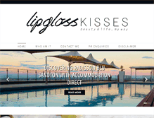 Tablet Screenshot of lipglosskisses.com